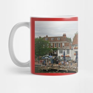 The Angel on the Bridge, Henley (Colour), August 2020 Mug